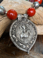 Indian Silver Protective Amulet